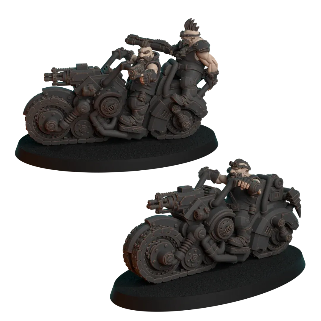 Dwarf Bikers